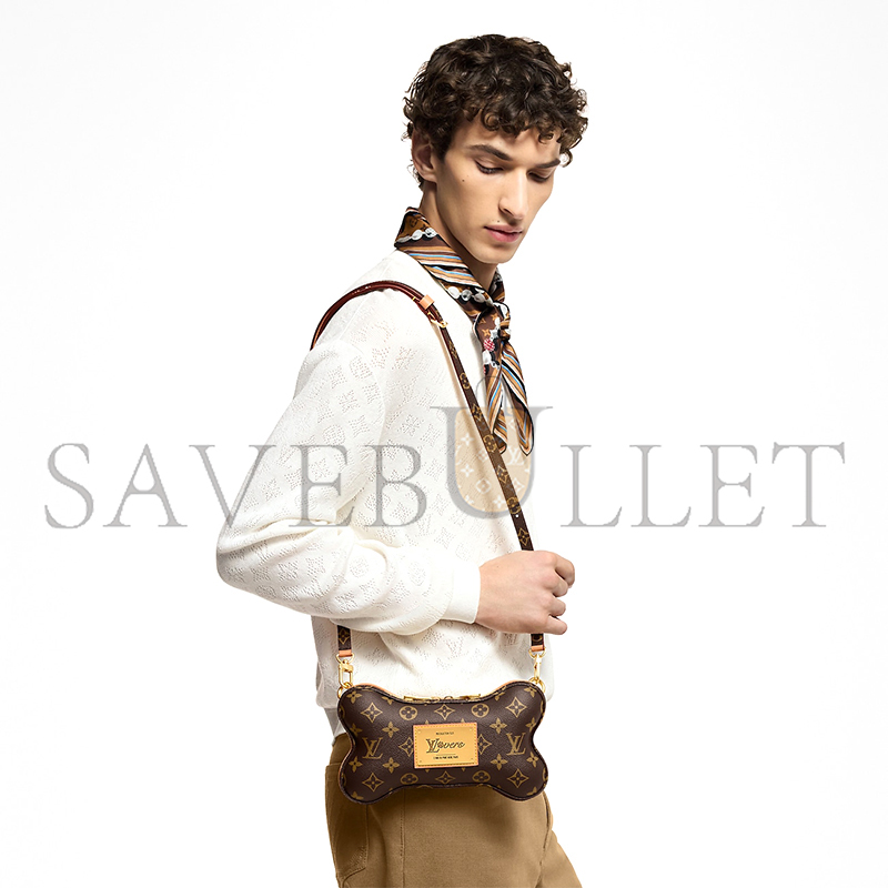 l**is V*t*n bone wearable wallet m12615 (24*14*6cm)